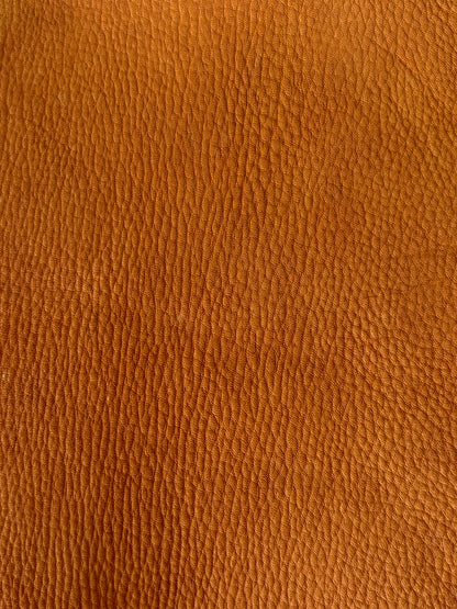 鹿革 ソフト オレンジ　植物タンニン(TA025)
